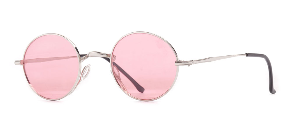 BENX SUNGLASSES Sunglasses Teenage Man,Woman,Unisex Round Full-Rimmed Metal Polarize BXGÜNŞ 8008.45-C.08